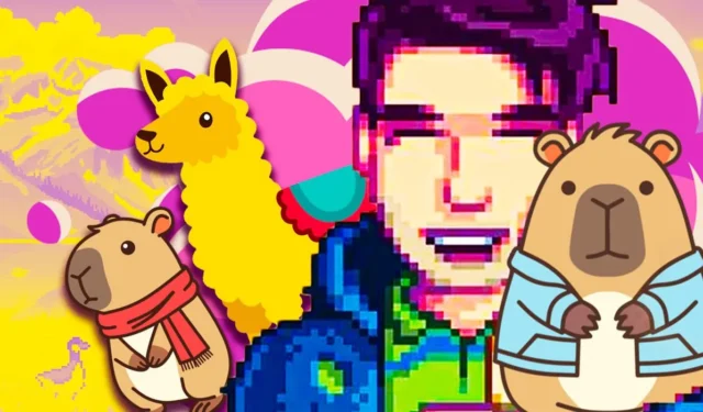 Must-Play Stardew Valley-Inspired Simulation Game for Capybara & Llama Enthusiasts