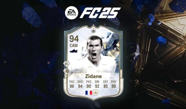 Complete Zidane Unleashed TOTY Evolution in EA Sports FC 25