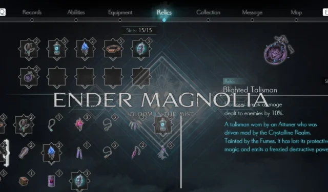Unlocking Additional Relic Slots in Ender Magnolia: Bloom in the Mist Guide