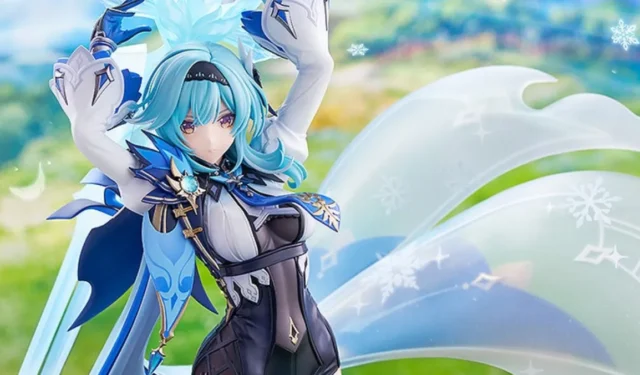 Elegant and Cool Eula Figure from Genshin Impact