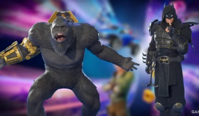 King Kong-Inspired Batman Armor Skin Concept for Fortnite