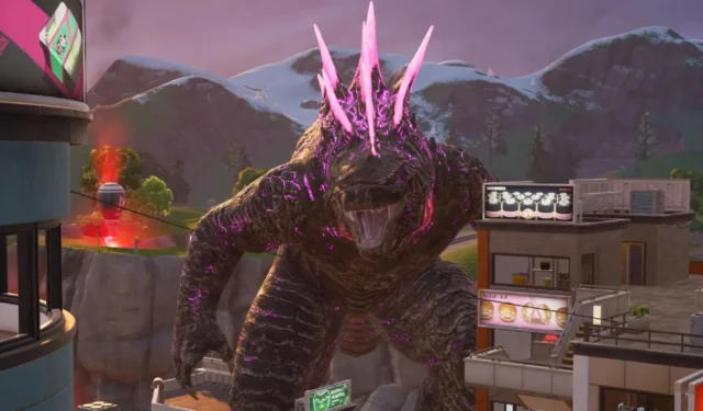Fortnite Updates: Changes to Godzilla Character