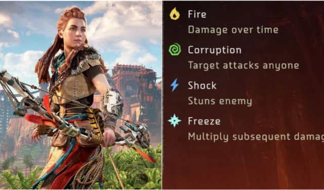 Comprehensive Guide to All Status Effects in Horizon Zero Dawn