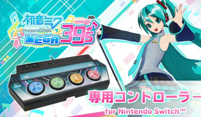 Hori’s Hatsune Miku Project Diva Mega Mix Controller Returns to Shelves