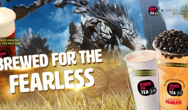 Kung Fu Tea Promotion Launches for Monster Hunter Wilds
