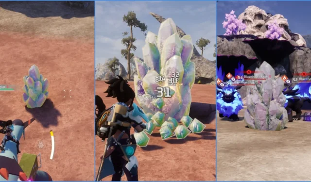 Palworld Guide: Farming Hexolite Quartz Efficiently