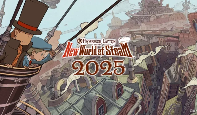 Expectations for Professor Layton and the New World of Steam Release in 2025