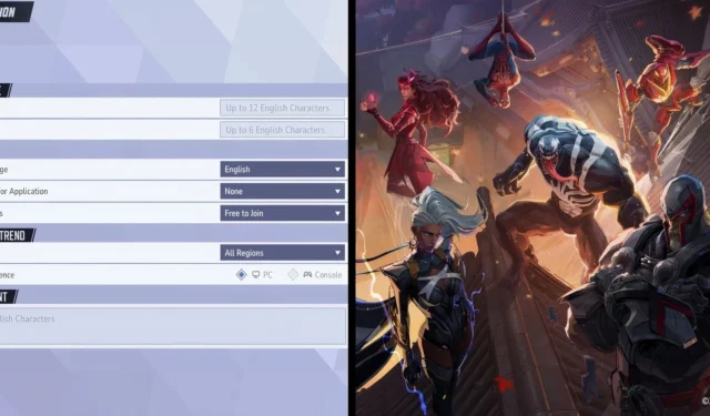 Guide to Creating and Joining Factions in Marvel Rivals