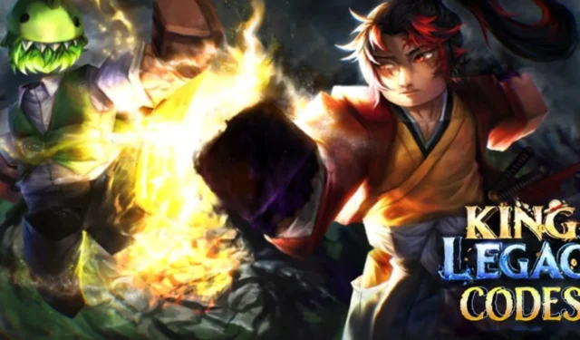 Roblox King Legacy Codes for January 2025