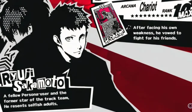 Ryuji’s Chariot Confidant Guide in Persona 5 Royal