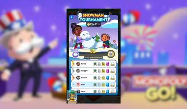 Monopoly GO: Rewards and Milestones for the Snowman Tournament