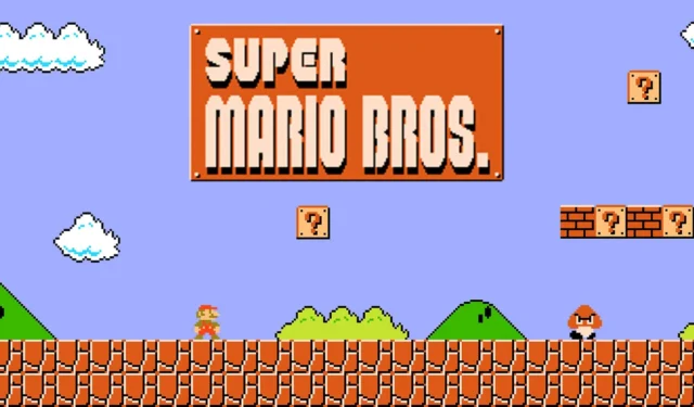 New World Record Set by Super Mario Bros. Speedrunner
