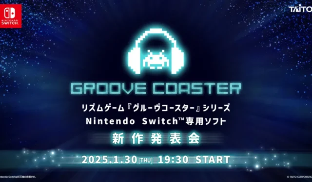 New Groove Coaster Game for Nintendo Switch in Development by Taito