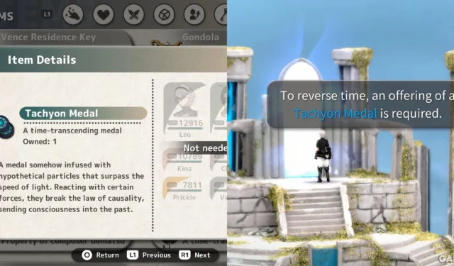 Fantasian Neo Dimension Guide: Locating Tachyon Medal