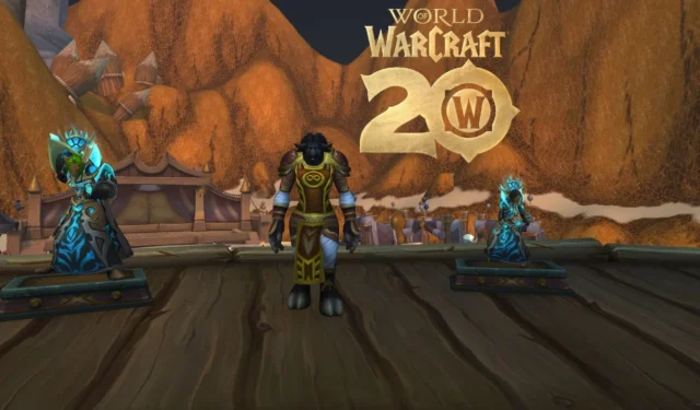 World of Warcraft Announces Exciting Update for Players With Unused Anniversary Event Currency