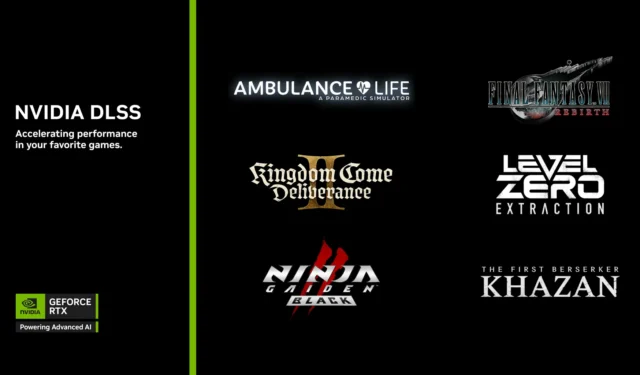 Enable NVIDIA DLSS 4 Multi Frame Generation in the First Berserker: Khazan Demo