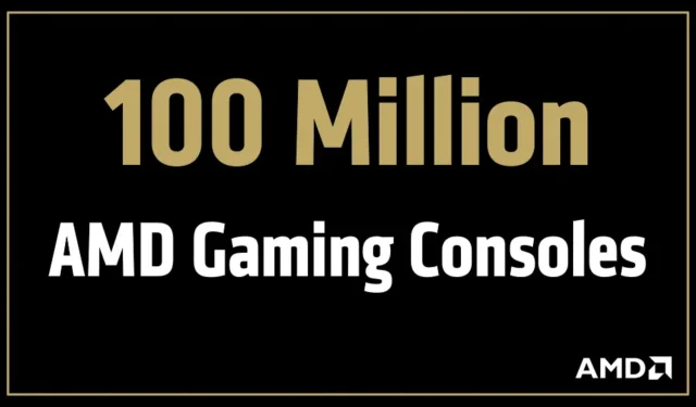 AMD Achieves Milestone of Over 100 Million Gaming Consoles Sold This Generation