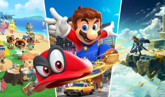 Top 14 Best-Selling Nintendo Switch Titles Ranked