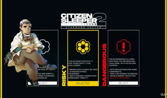 Understanding Difficulty Levels in Citizen Sleeper 2
