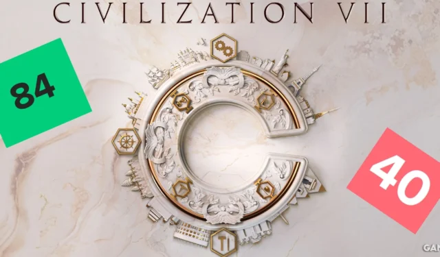 Comparing Civilization 7 Review Scores with Previous Civ Games