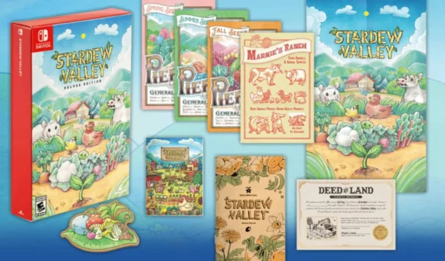 Stardew Valley Physical Deluxe Edition for Switch Available at Fangamer