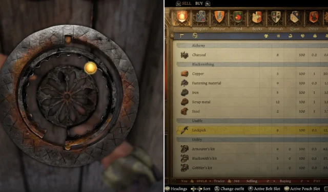 Where to Find Lockpicks in Kingdom Come: Deliverance 2