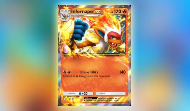 Best Infernape ex Deck for Pokemon TCG Pocket