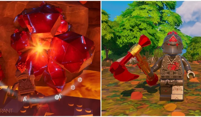 How to Obtain Ruby in LEGO Fortnite Odyssey