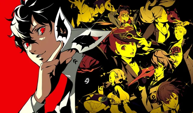 Persona 5 Reload Artwork Showcase at Art Talk Exhibition