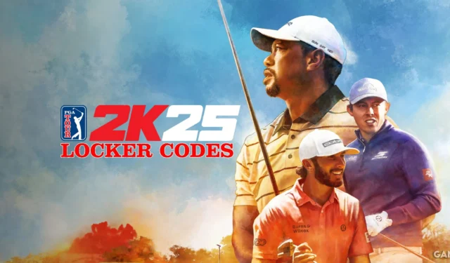 February 2025 PGA Tour 2K25 Locker Codes Revealed