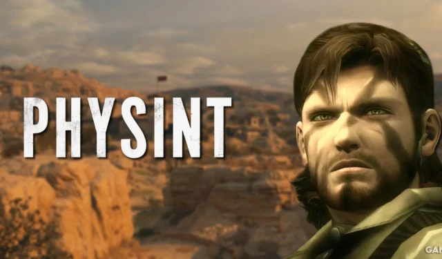 Why Physint Should Embrace Snake Eater Over Phantom Pain