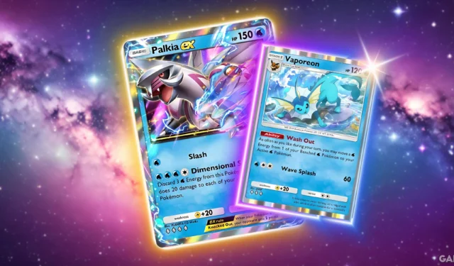 Exploring the Palkia ex & Vaporeon Meta in Pokemon TCG Pocket