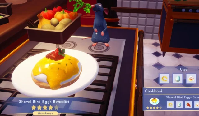 Guide to Making Shovel Bird Eggs Benedict in Disney Dreamlight Valley