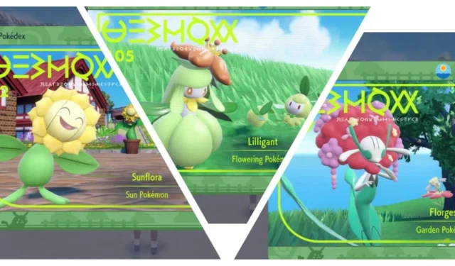 Ranking All Flower Pokémon from Best to Worst
