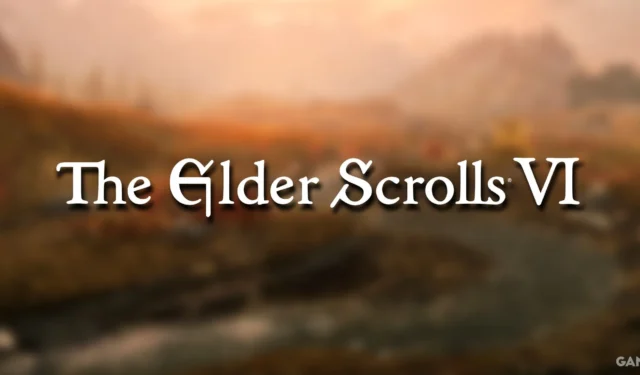 Leaker Reveals Intriguing Insights on The Elder Scrolls 6