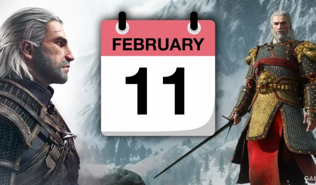 Important Date for Witcher Game Fans: February 11 to Remember