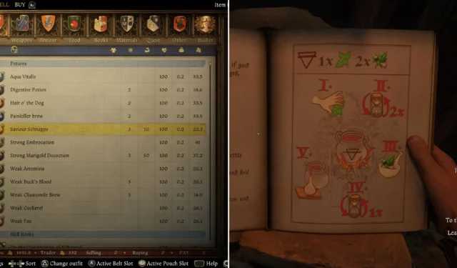 Kingdom Come: Deliverance 2 Guide – How to Acquire Saviour Schnapps