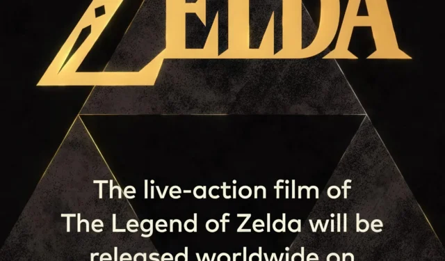 Upcoming Zelda Live Action Movie Release Date: March 26, 2027