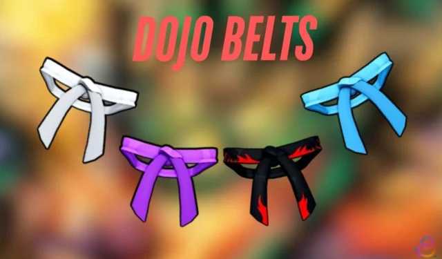 Complete Guide to Achieving All Dojo Belts in Blox Fruits