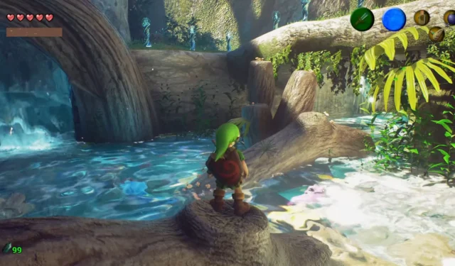 Download the Impressive Unreal Engine 5.5 Zora River Demo for Zelda: Ocarina of Time
