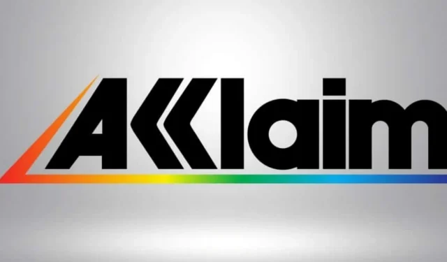 Acclaim Video Game Publisher Makes a Comeback