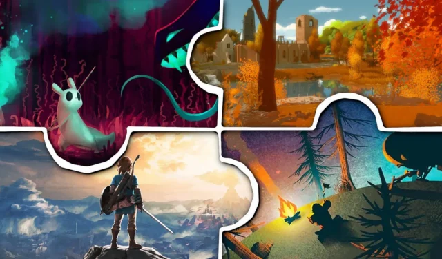 Top 10 Open World Games Featuring Engaging Puzzles