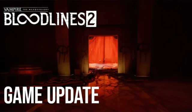 Bloodlines 2 Set for October Release, Final Touches Completed on Game