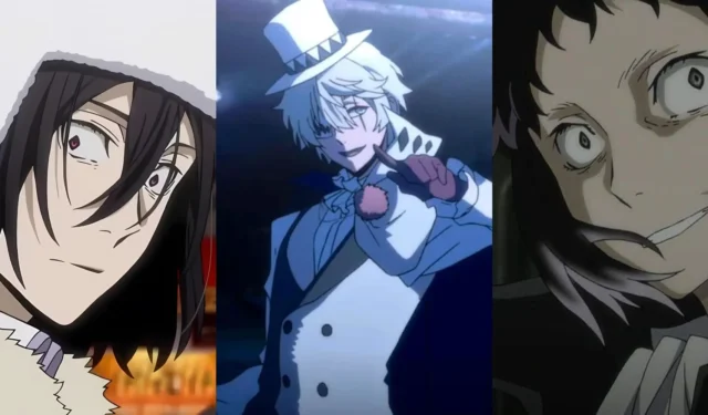Top 8 Best Character Designs from Bungo Stray Dogs