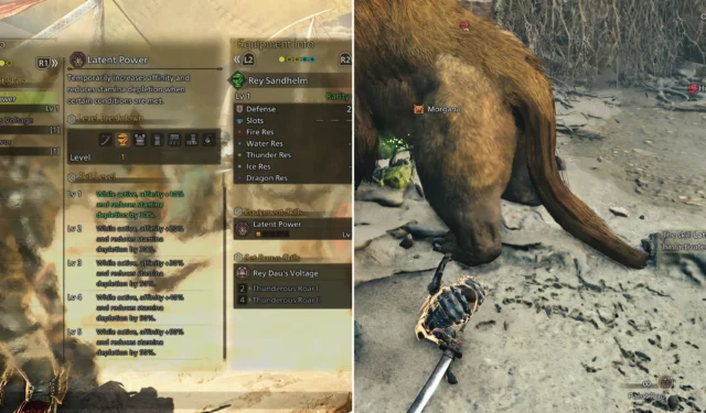 Understanding Latent Power Skill in Monster Hunter Wilds
