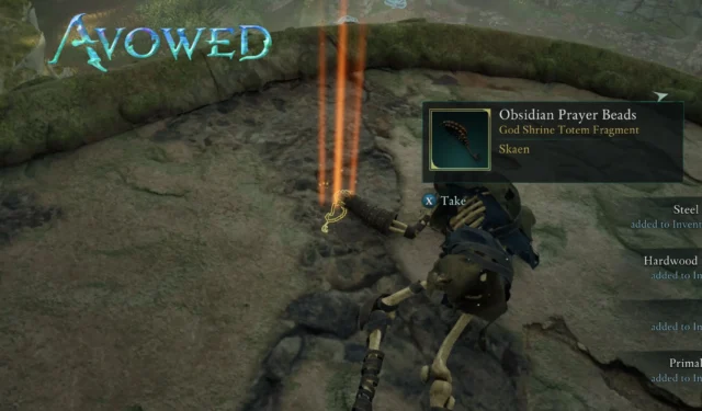Avowed Guide: Locating the Obsidian Prayer Beads Totem Fragment