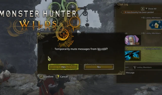 Monster Hunter Wilds: Step-by-Step Guide to Muting Players and Managing Chat in Game Lobbies