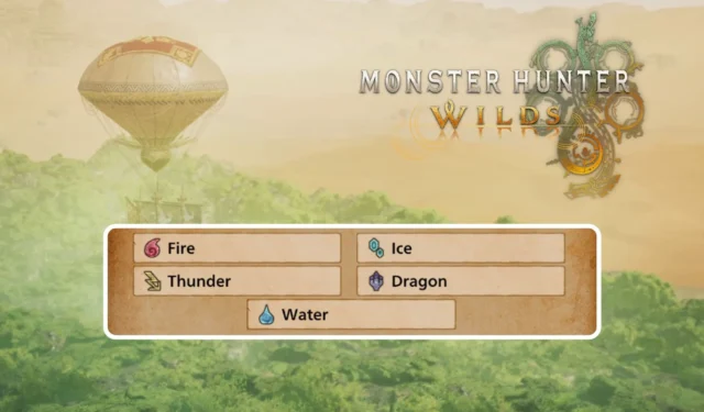 Understanding Elemental Damage in Monster Hunter Wilds
