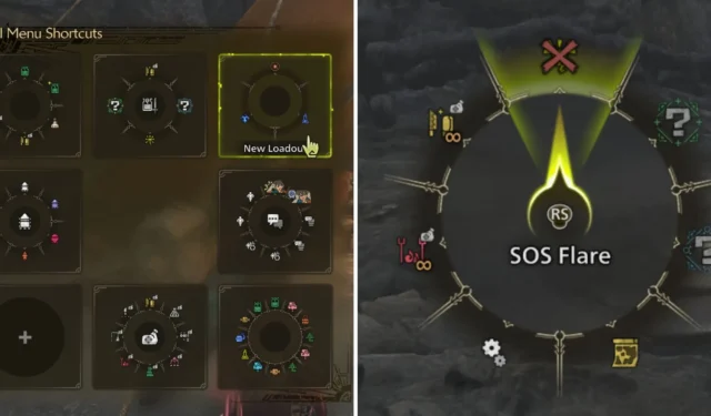 Customizing the Radial Menu in Monster Hunter Wilds