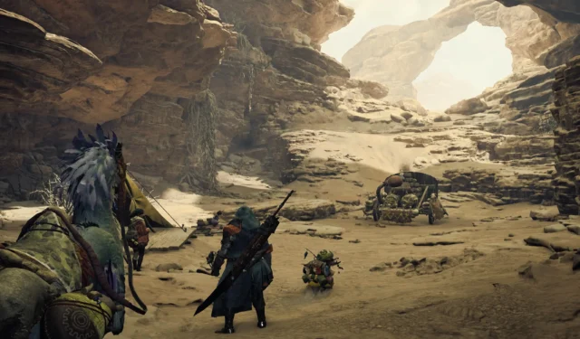 Finding the Training Area in Monster Hunter Wilds